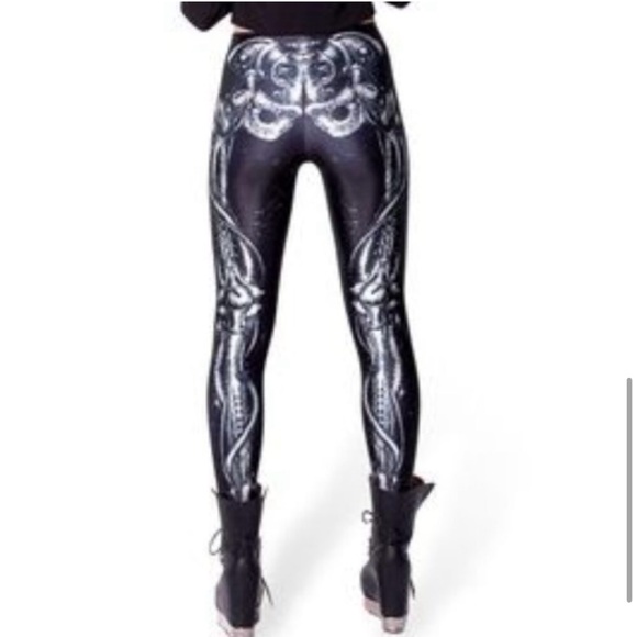 EUC Shichigoro Mechanical Bones leggings - Picture 3 of 7